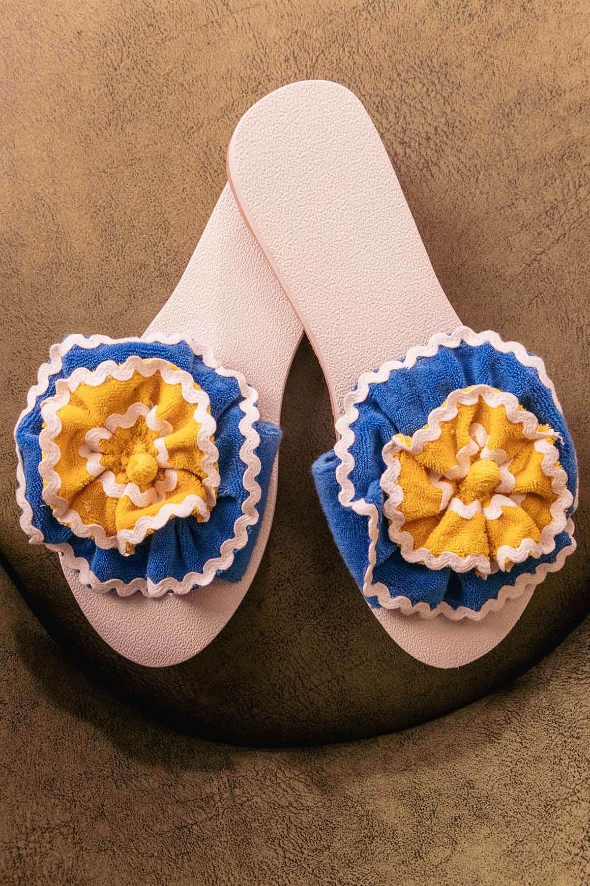 Beachbum Multicolor 100% Cotton Slippers Accessories online at ScrollnShops